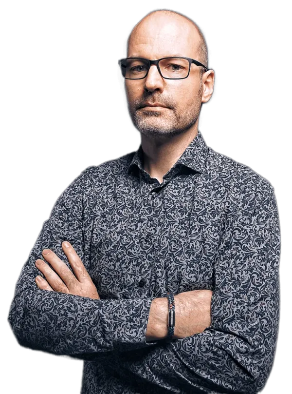 André Daus — co-host of The Human Perimeter